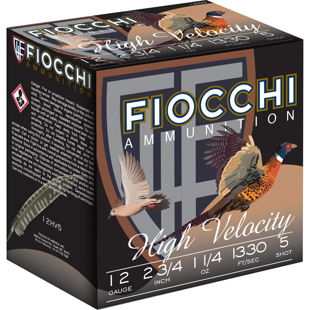 Fiocchi High Velocity Hunting Loads Ga In Oz Shot