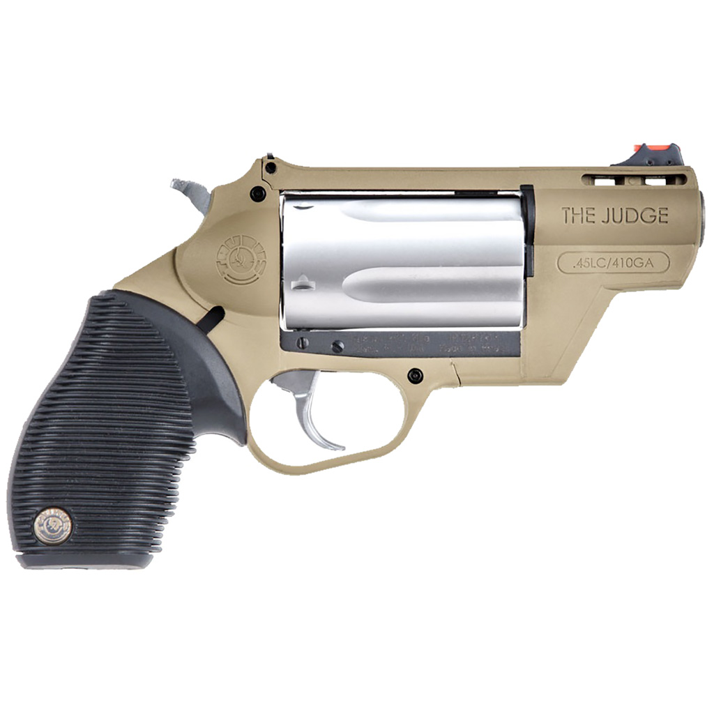 Taurus Judge Public Defender Revolver 45 Colt 410 Ga 2 In FDE 5 Rd