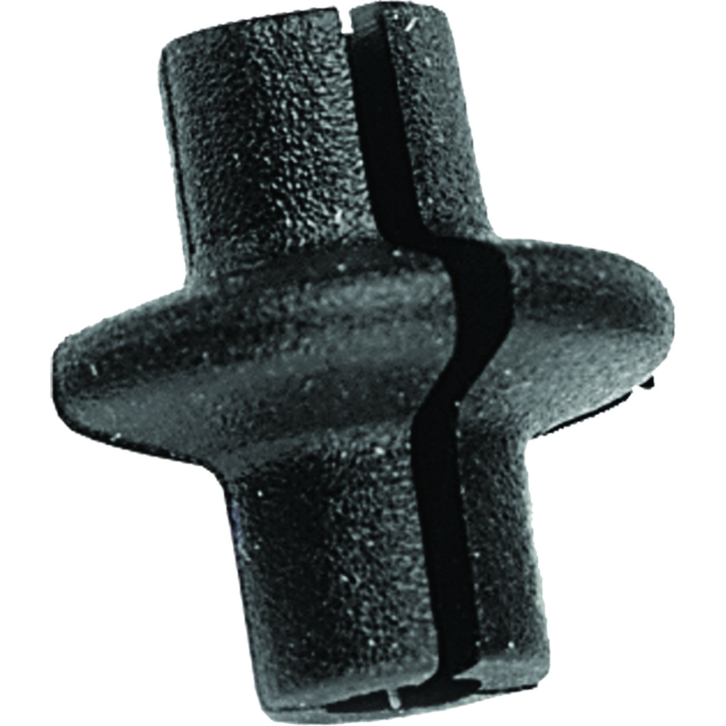 Pine Ridge Kisser Button Slotted Black 25 pk.