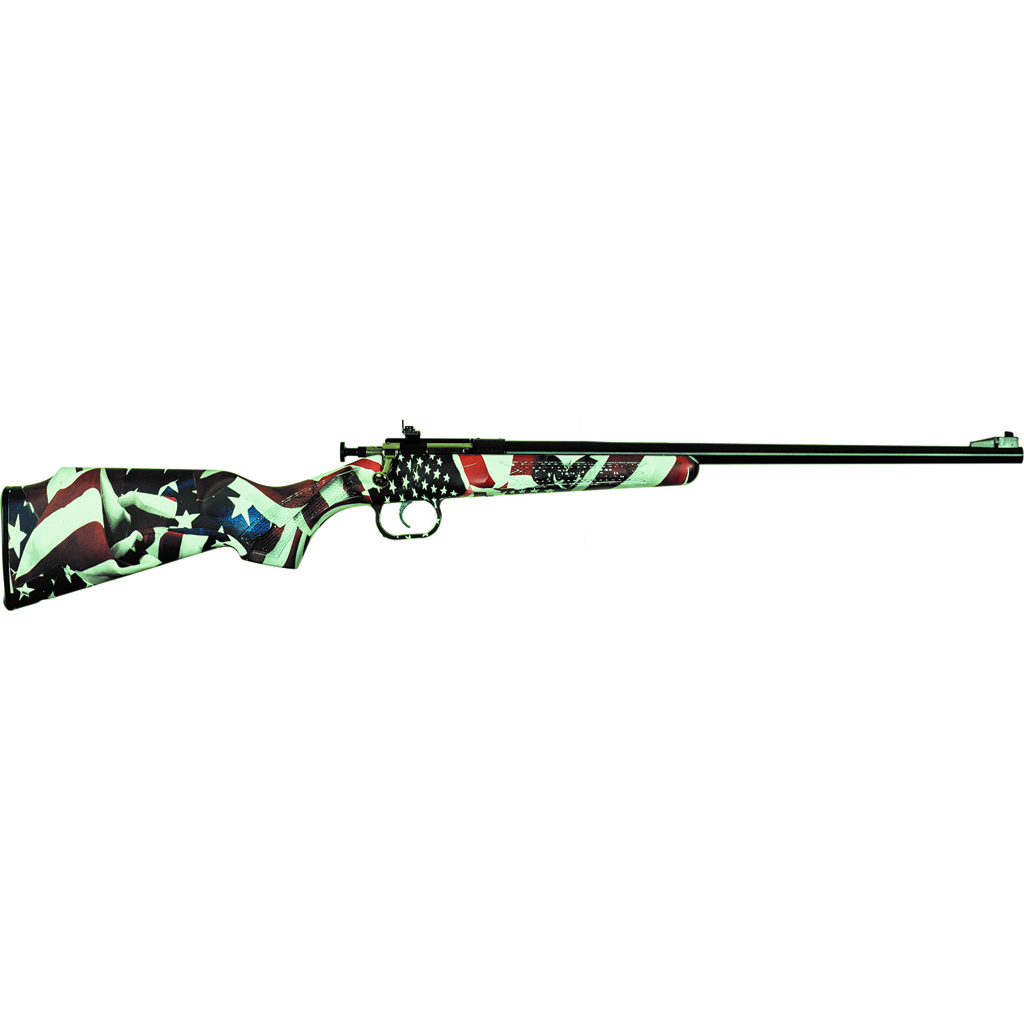 Keystone Crickett Hydro-Dipped Synthetic Rifle 22LR Grand Union Blued