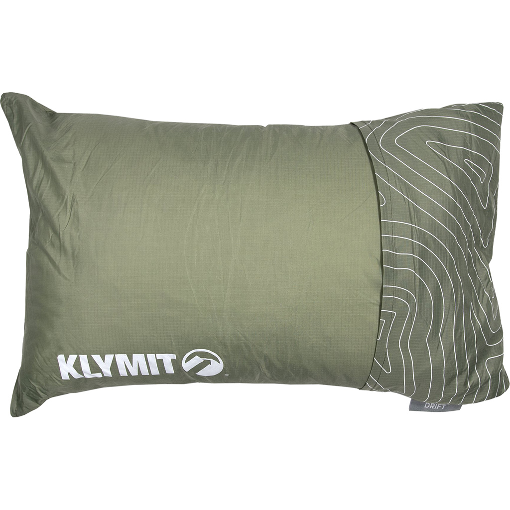 Klymit Drift Camping Pillow Green Regular