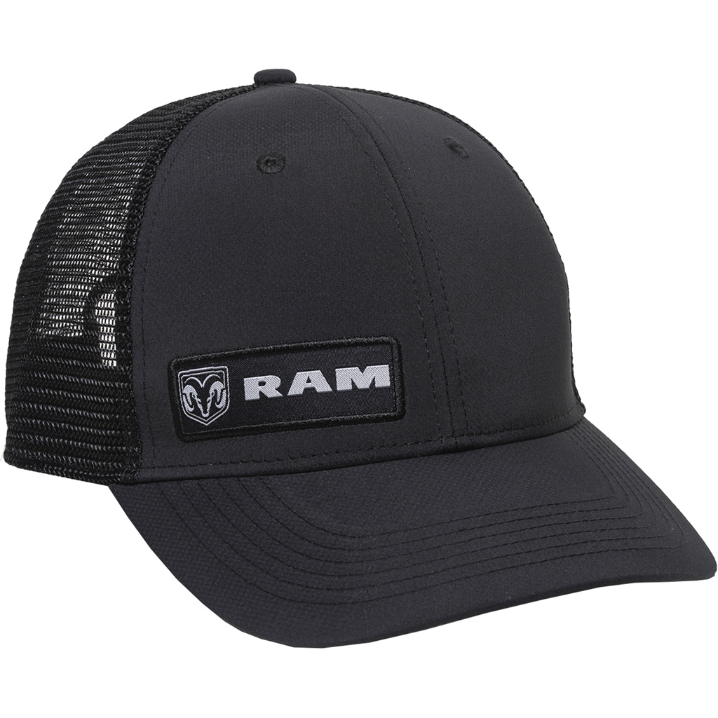 Outdoor Cap Dodge Ram Meshback Cap Black