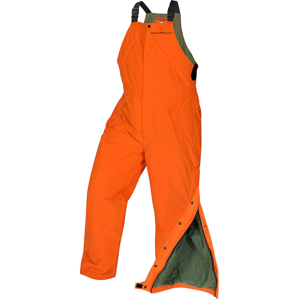 Arctic Shield Classic Elite Bibs Blaze Orange Medium