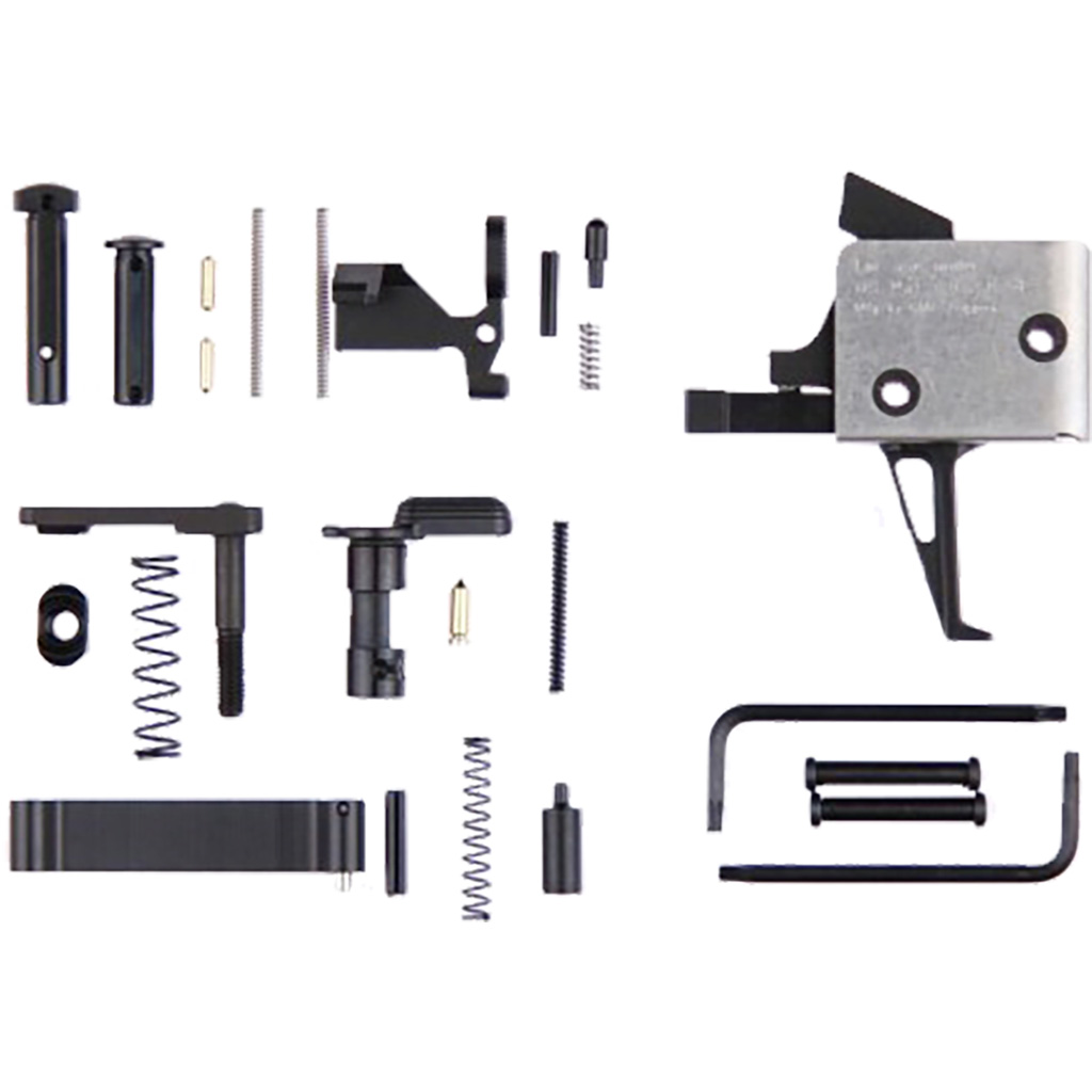 CMC Triggers AR15/AR10 Receiver Kit with Trigger Single Stage Flat 3-3.5 lb. Pull