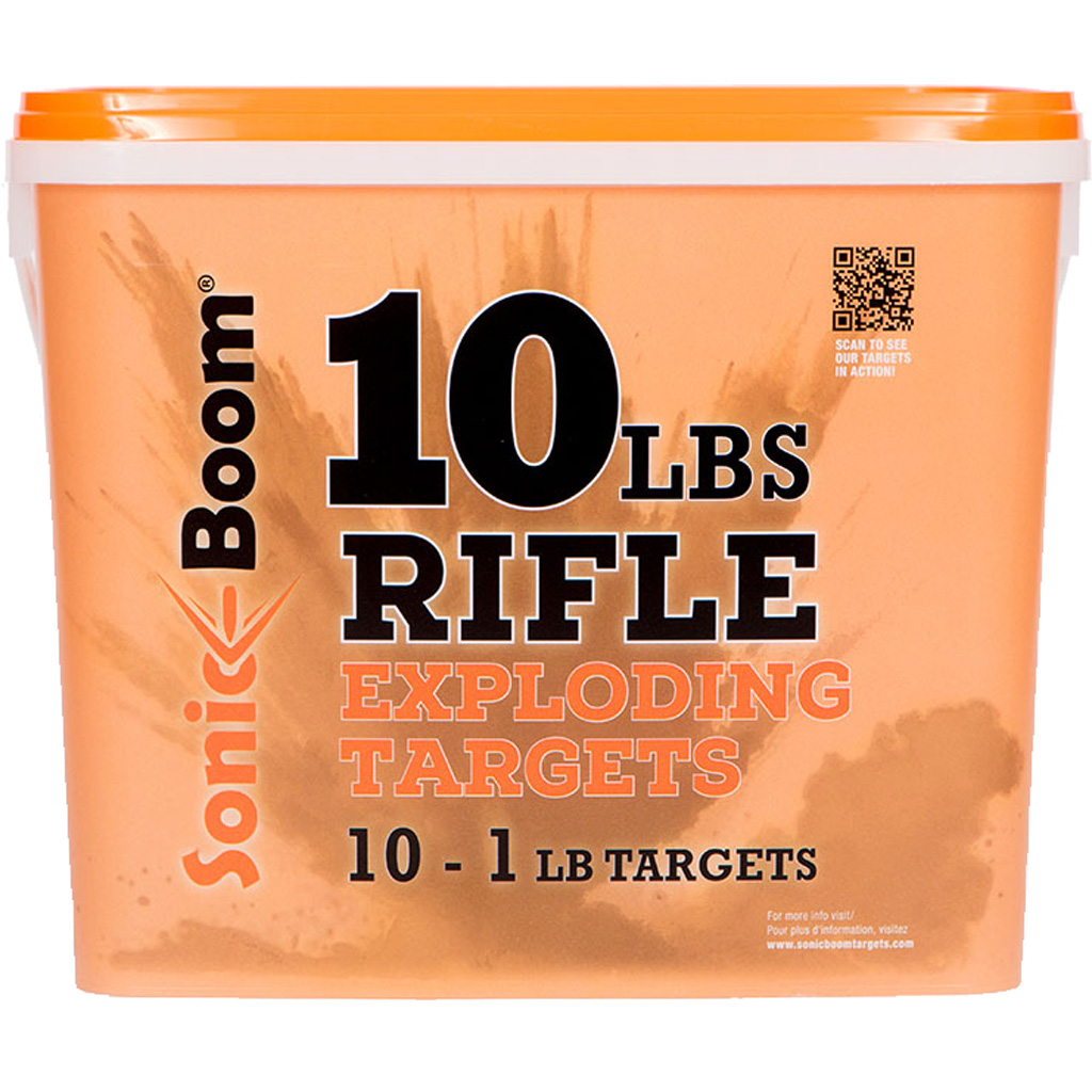 Sonic Boom Exploding Rifle Targets 1 lb. 10 pk.