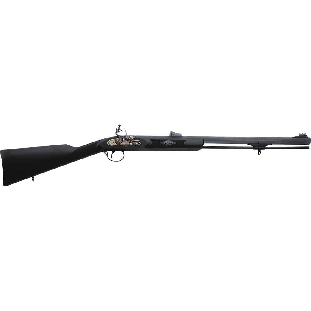 Traditions Deerhunter Muzzleloader .50 cal 24 in. Blued Synthetic Black Flint