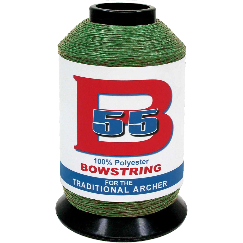 BCY B55 Bowstring Material Green 1/4 lb.