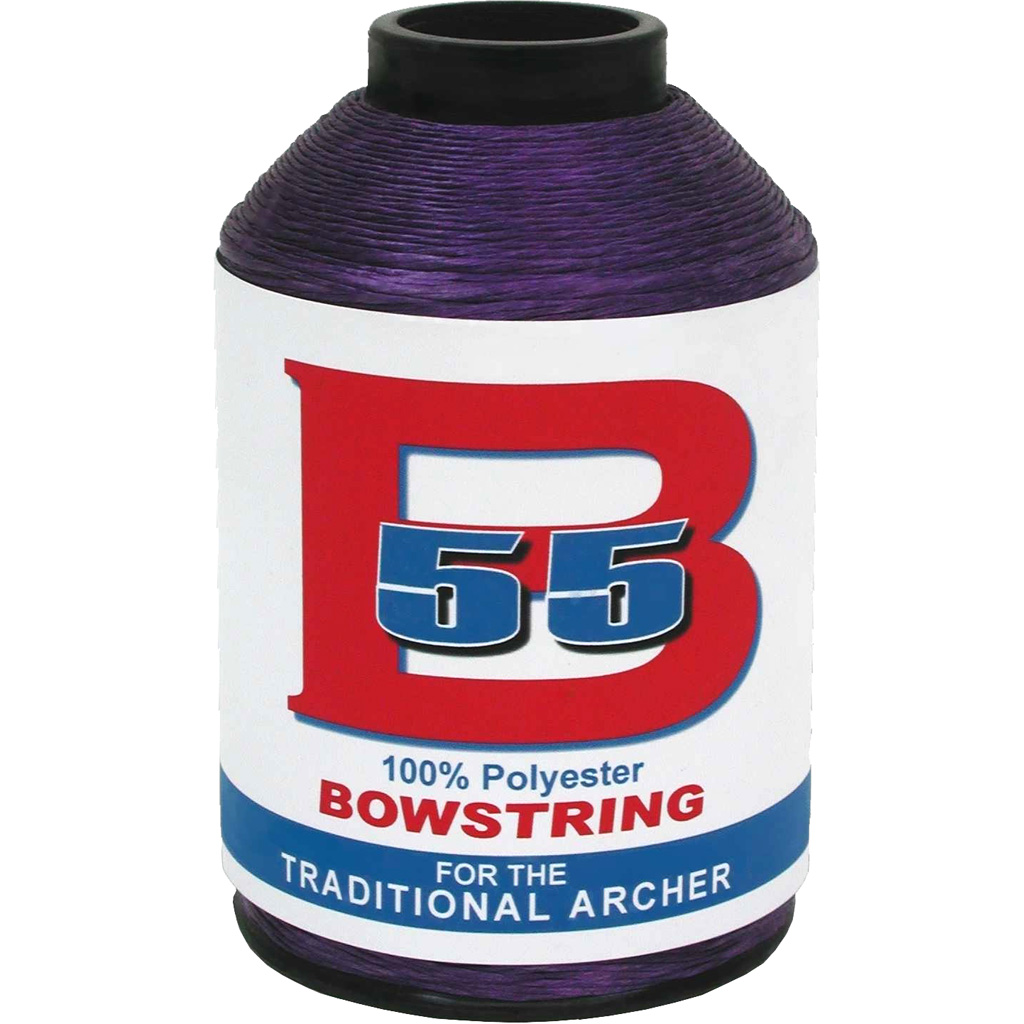 BCY B55 Bowstring Material Purple 1/4 lb.