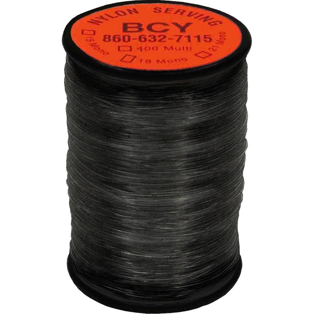 BCY 400 Nylon Serving Black 90 yds. Bonded