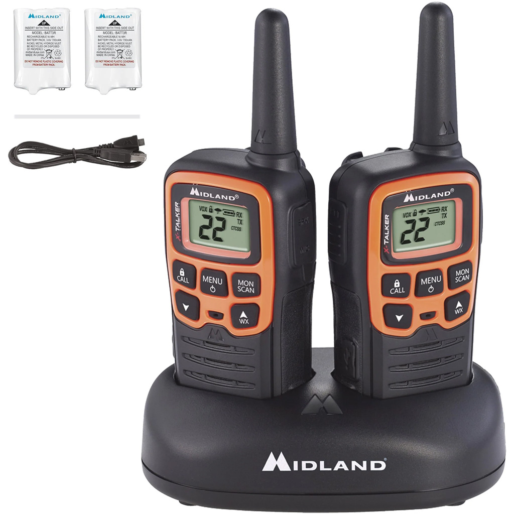 Midland X-Talker T51VP3 Two-Way Radio 2 pk.