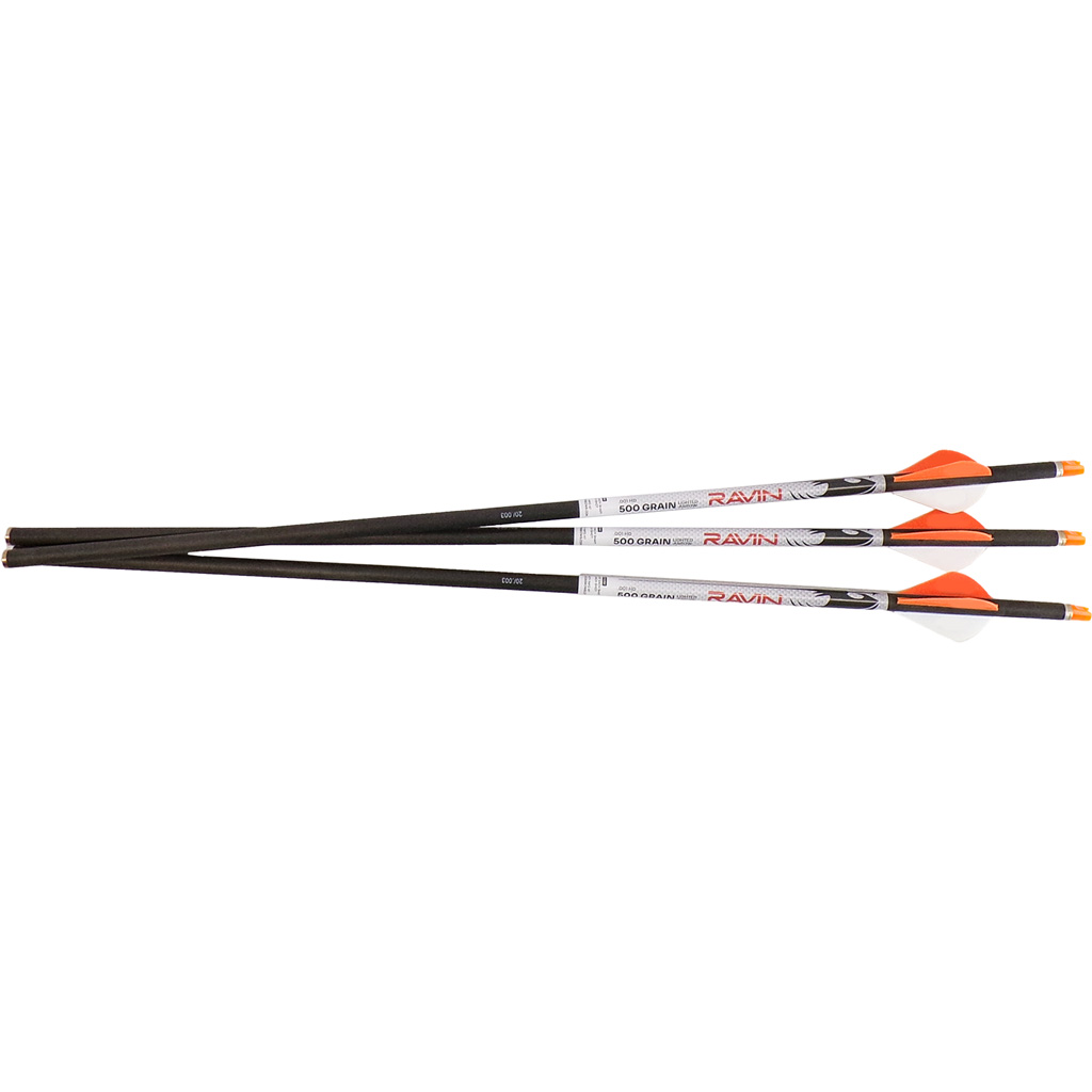 Ravin HD 500 gr. Match Grade Lighted Arrows .001 3 pk.