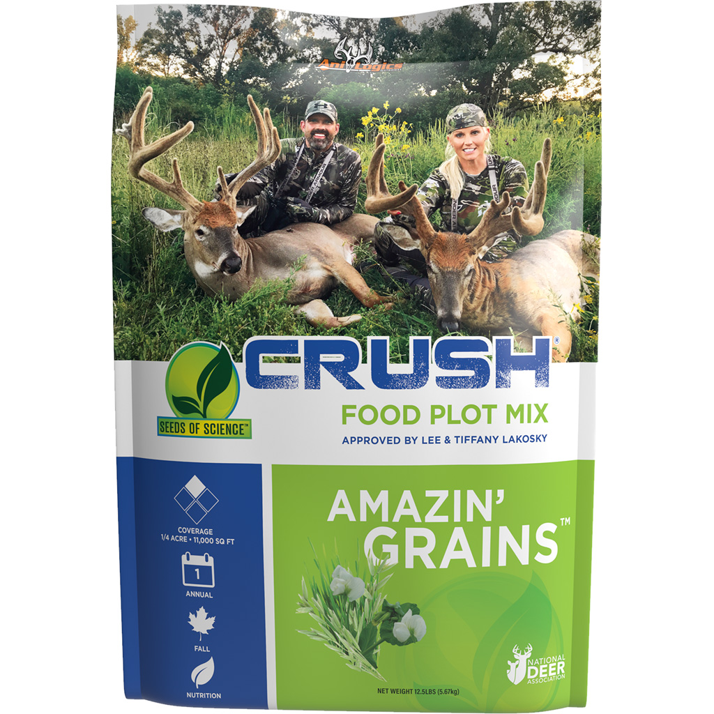 AniLogics CRUSH Amazing Grains Food Plot Seed 12.5 lbs.