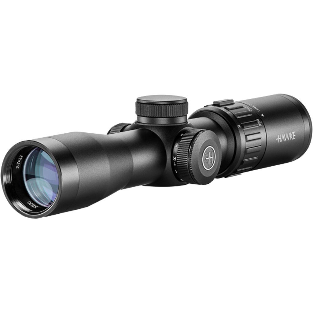 Hawke XB30 Crossbow Scope 2-7x32 Illuminated Reticle