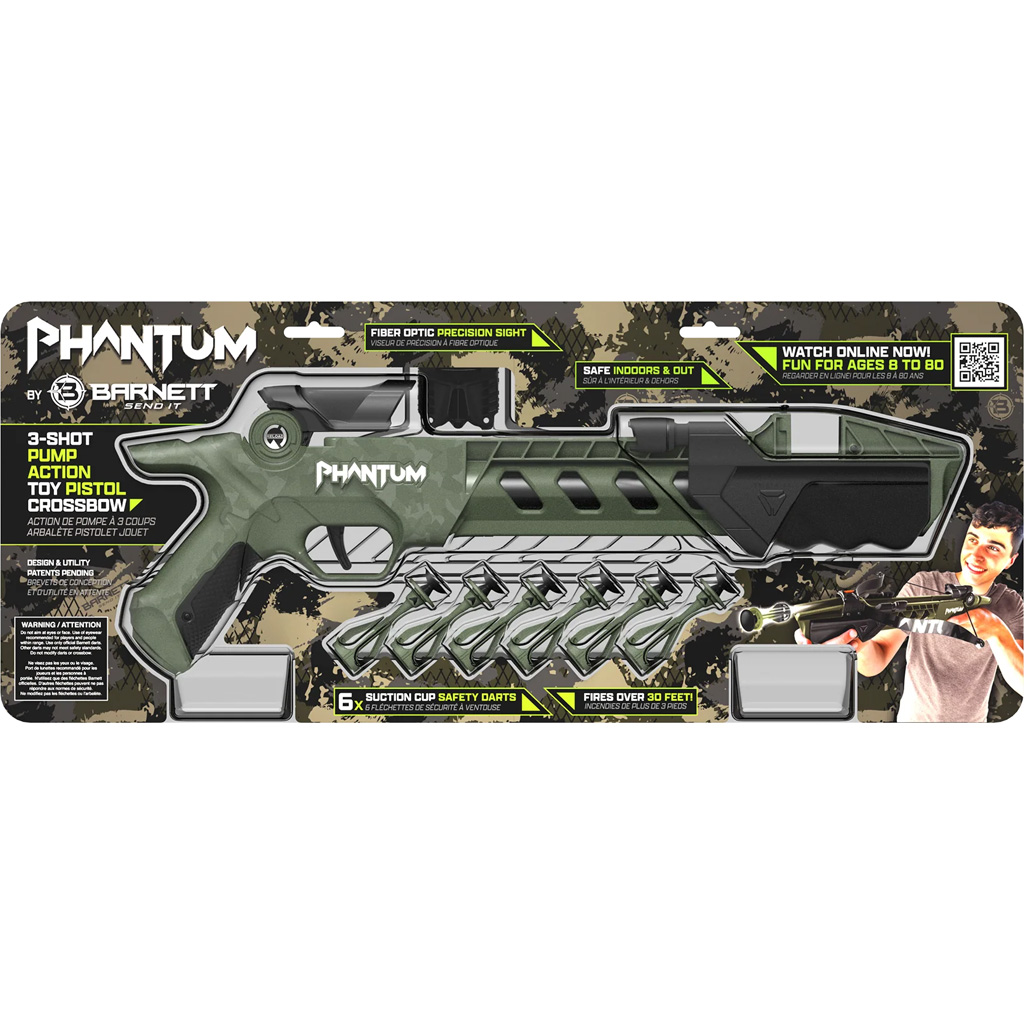 Barnett Phantum Toy Pistol Crossbow OD Green/Black