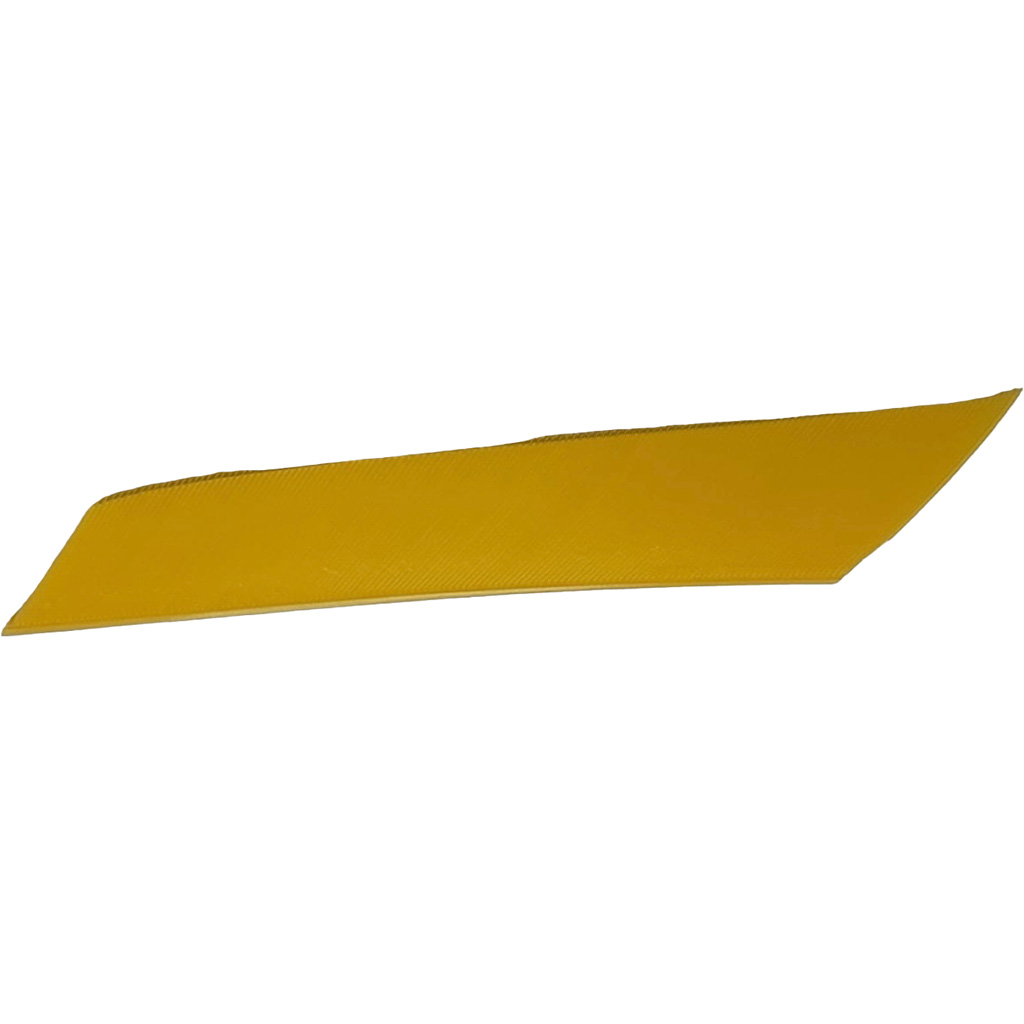 Gateway Mako Feathers Sun Yellow 3.125 in. LW 50 pk.