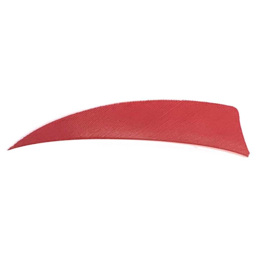 Trueflight Shield Cut Feathers Red 3 in. RW 100 pk.