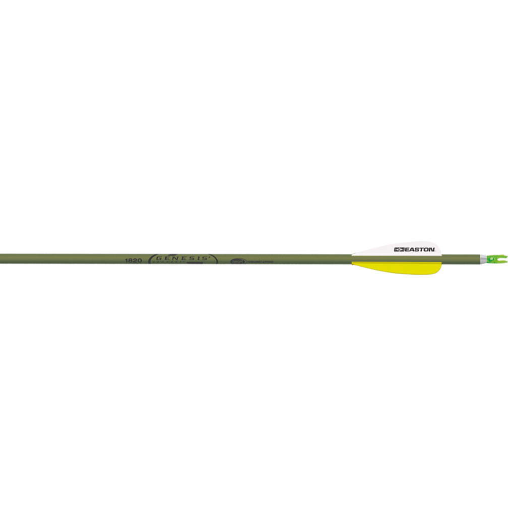 Easton Genesis Arrows OD Green 6 pk.