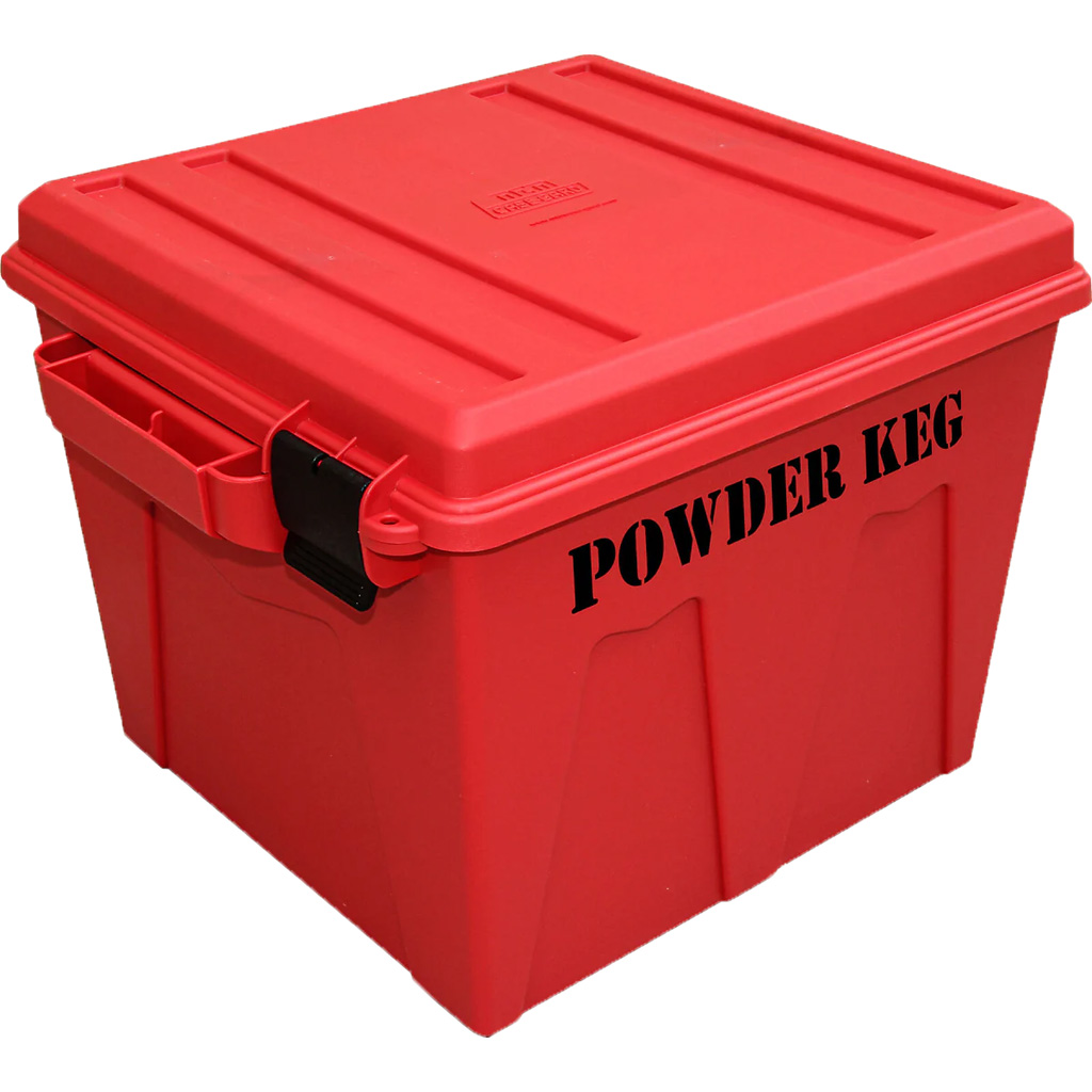 MTM Reloading Powder Storage Container Red