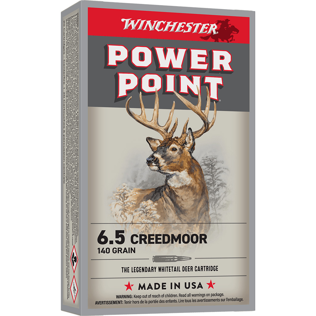 Winchester Super-X Rifle Ammo 6.5 Creedmoor 140 gr. Powerpoint SX 20 rd.