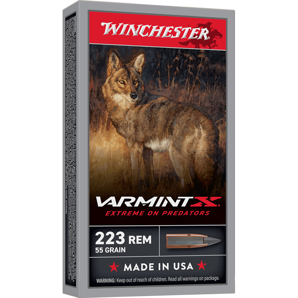 Winchester Varmint X Rifle Ammo 223 Rem 55 gr. XP 20 rd.