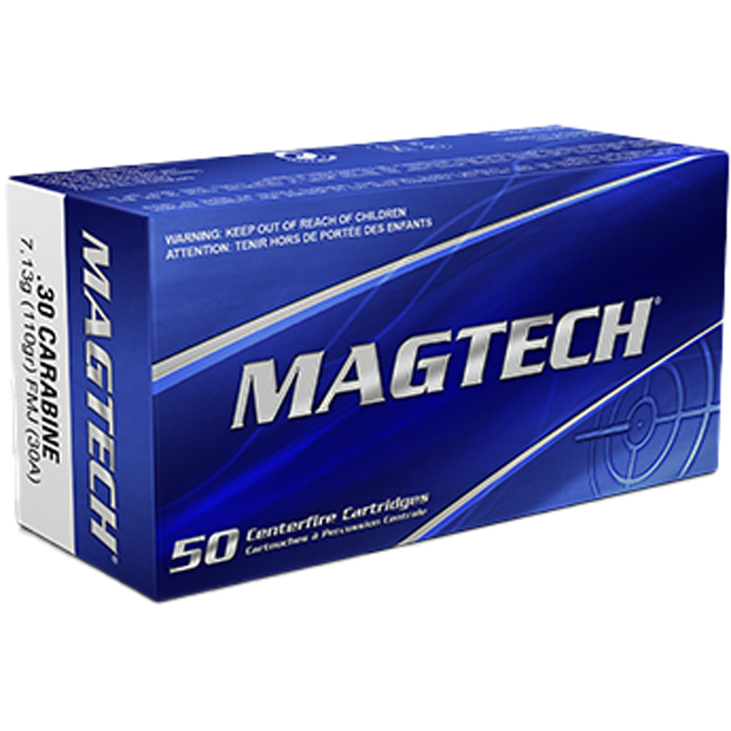 Magtech Rifle Ammo 30 Carbine 110 gr. FMJ 50 rd.