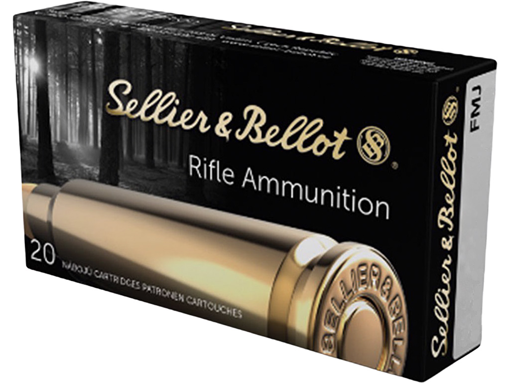 Sellier & Bellot Rifle Ammo 6.5 Creedmoor 140 gr. FMJ 20 rd.