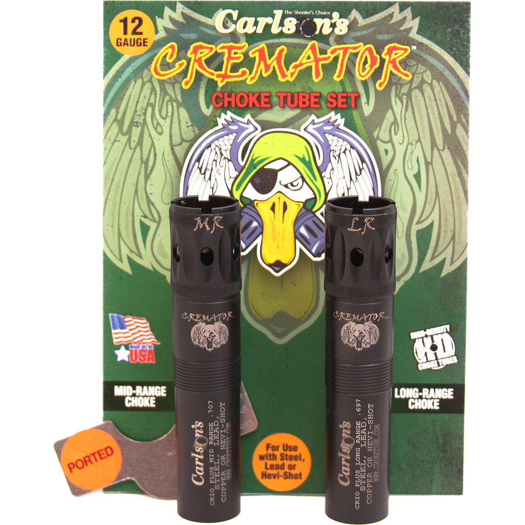 Carlsons Cremator Ported Choke 12 ga. Benelli Crio/ Crio Plus MR, LR 2 pk.