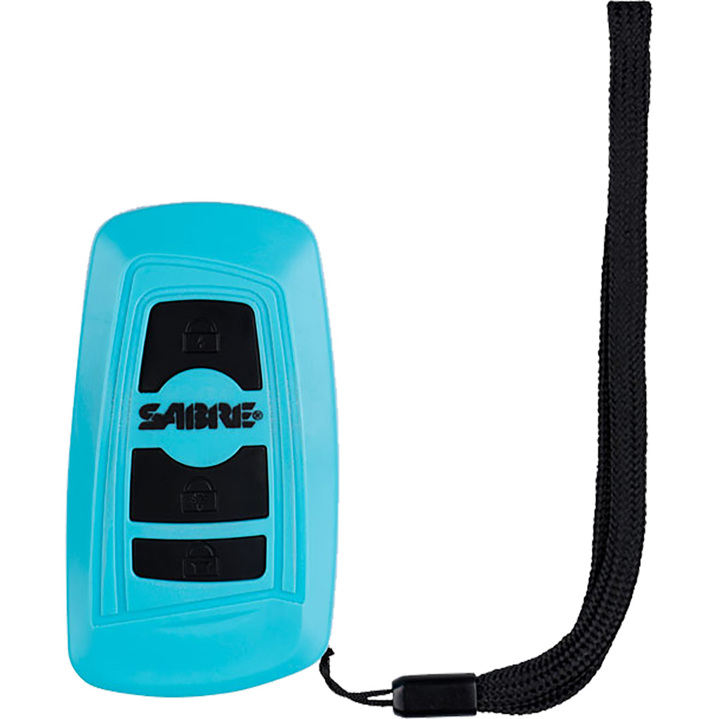 Sabre 3-in-1 Stun Gun Safety Tool Teal 1.154 uC 115 dB Alarm and LED Flashlight