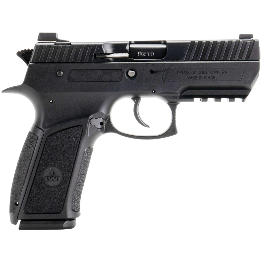 IWI Jericho 941 Enhanced Polymer Side Pistol 9mm 3.8 Black 17 rd.