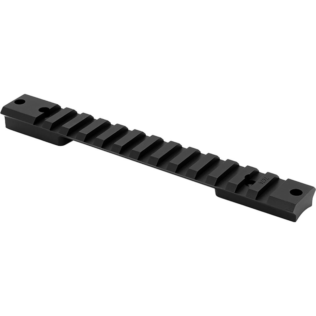 Warne Mountain Tech Tactical Rail Matte Black Remington Long Action