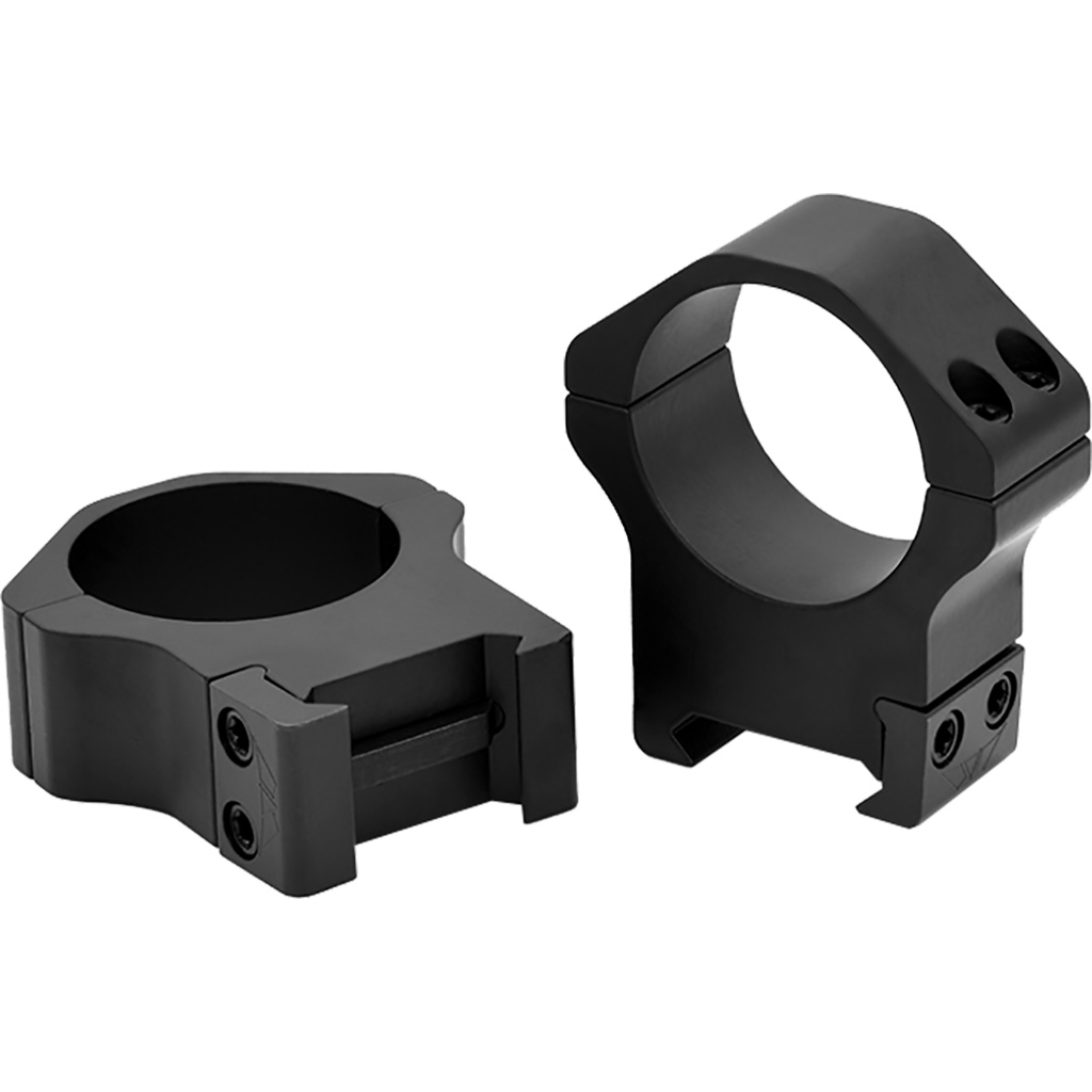 Warne Maxima Horizontal PA Scope Rings Matte Black 30mm High