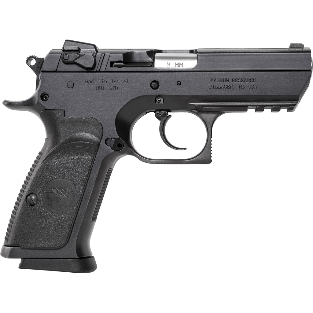 Magnum Research Baby Eagle III Pistol 9mm 3.85 in. Black Steel 10 rd.