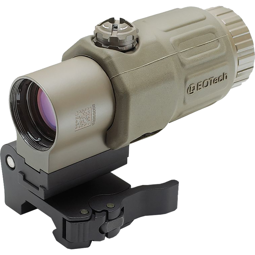 EoTech G33 3x Magnifier with Quick Disconnect Tan STS Mount