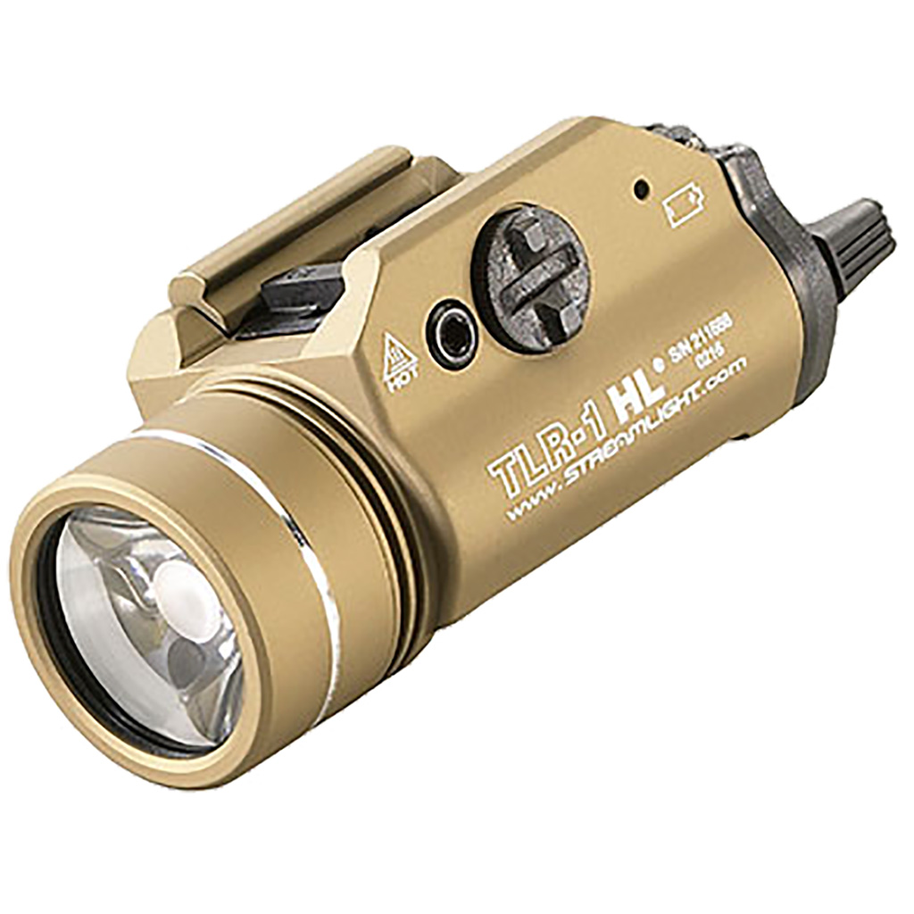 Streamlight TLR-1 HL Weapon Light FDE 1000 Lumens