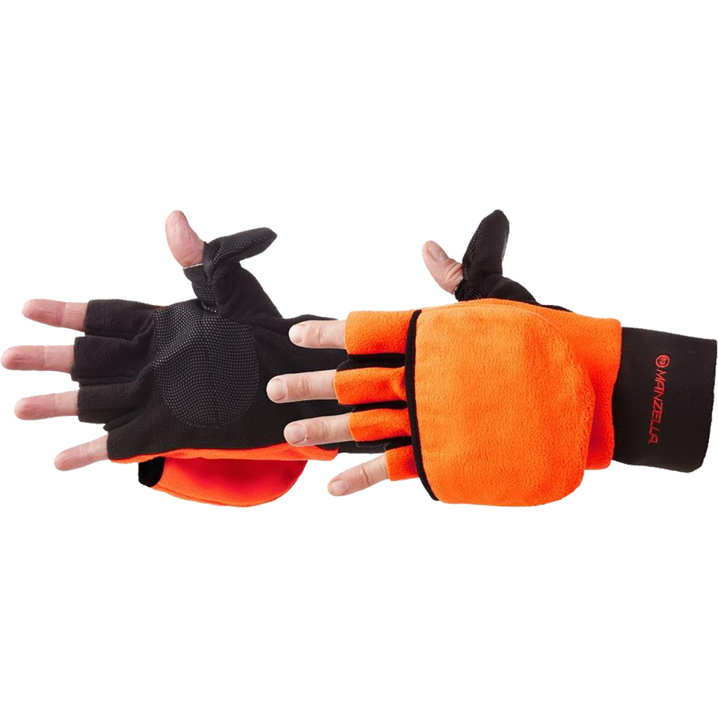 Manzella Convertible Glove/Mitten Medium Blaze Orange