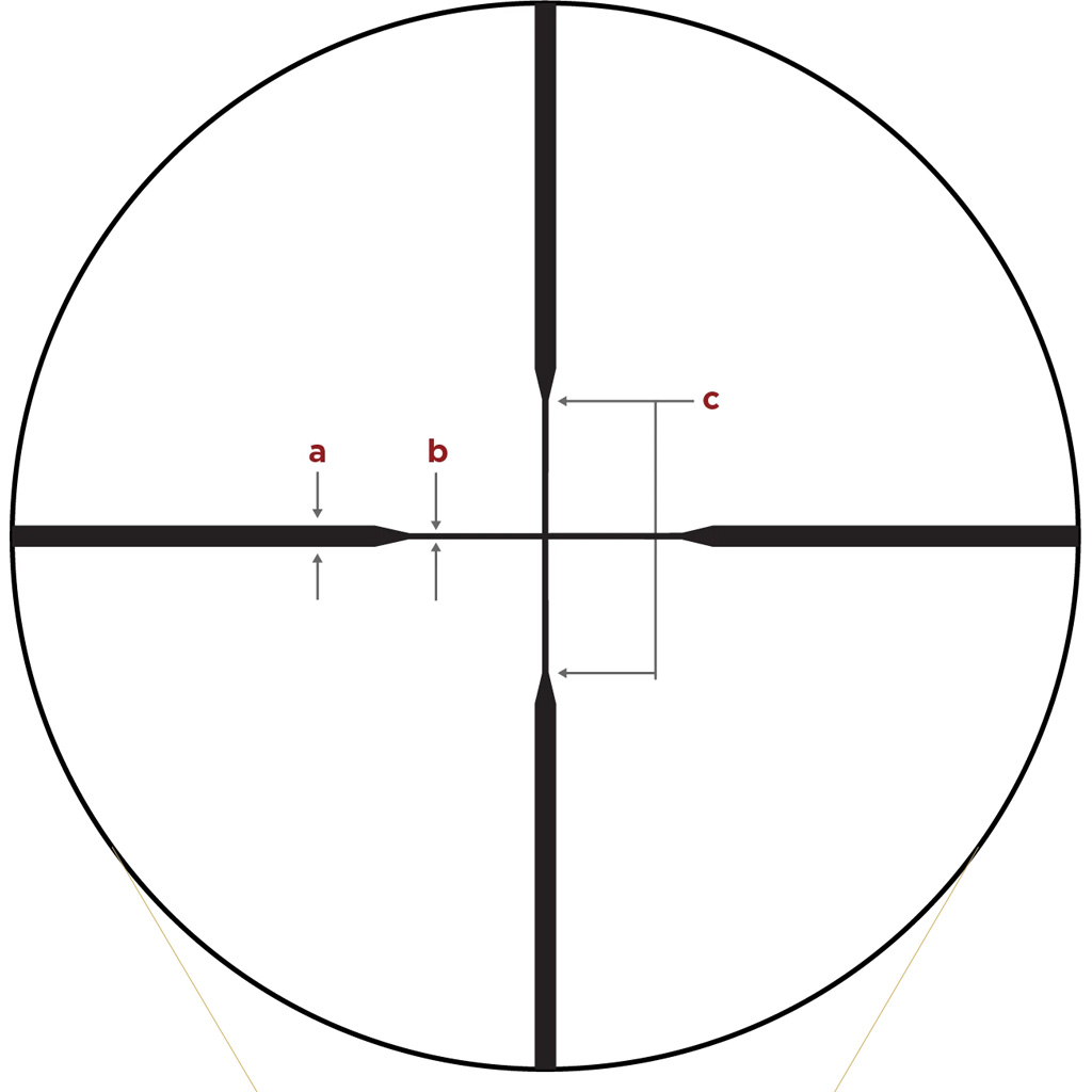 Leupold FX-I Rimfire Rifle Scope 4x28mm Fine Duplex