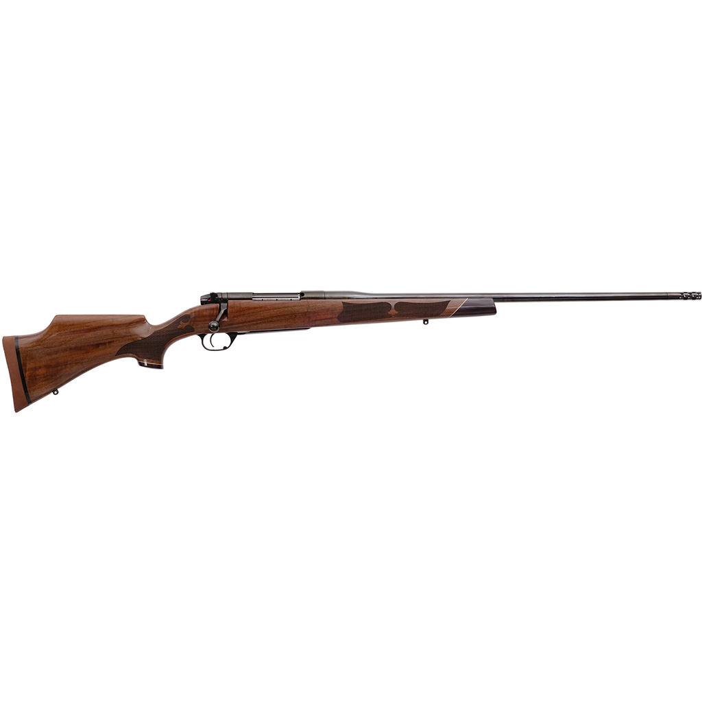 Weatherby Mark V Camilla Deluxe Rifle 280 AI 26 in. Walnut with Brake RH