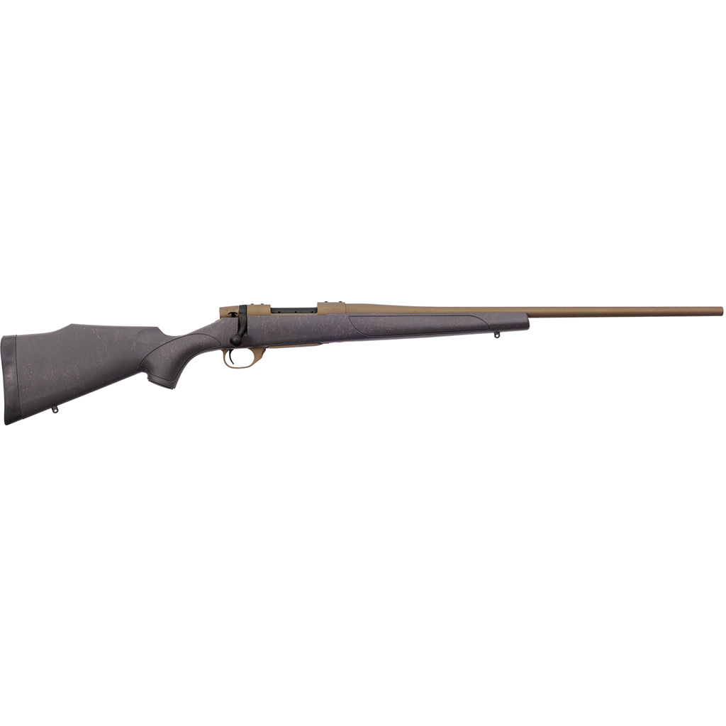 Weatherby Vanguard Weatherguard Bronze Rifle 223 Rem. 24 in. Grey and Burnt Bronze Threaded RH