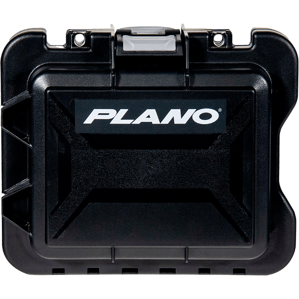 Plano Element Pistol and Accessory Case Black With Grey Accents Medium