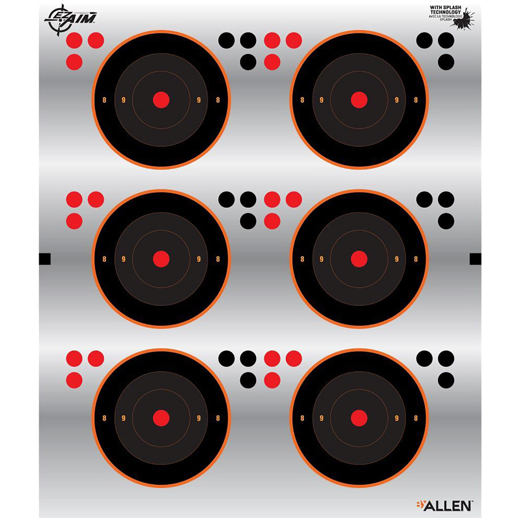 EzAim Reflective Splash Aiming Dot Adhesive Target 3 in. 6 pk.