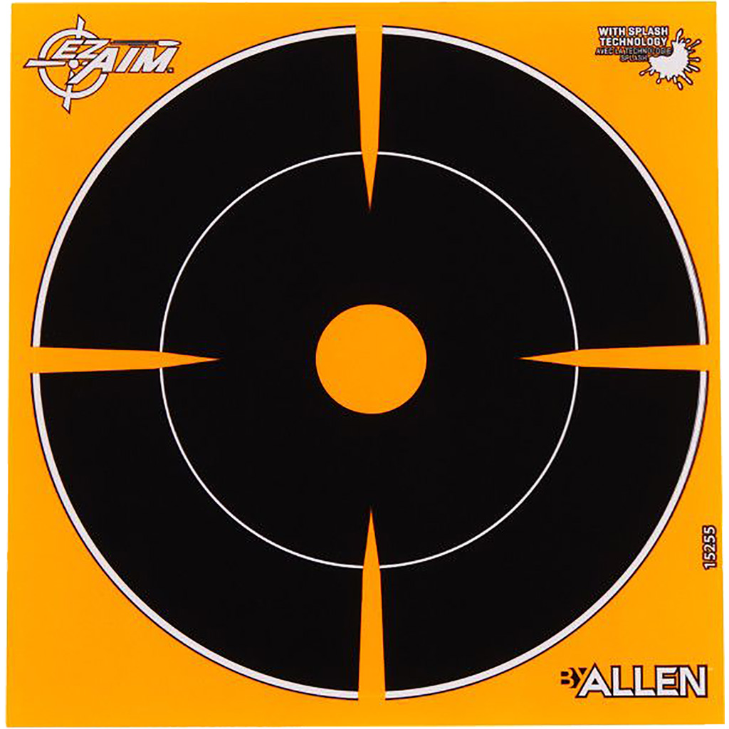 EzAim Splash Bullseye Adhesive Targets 6 in. 12 pk.