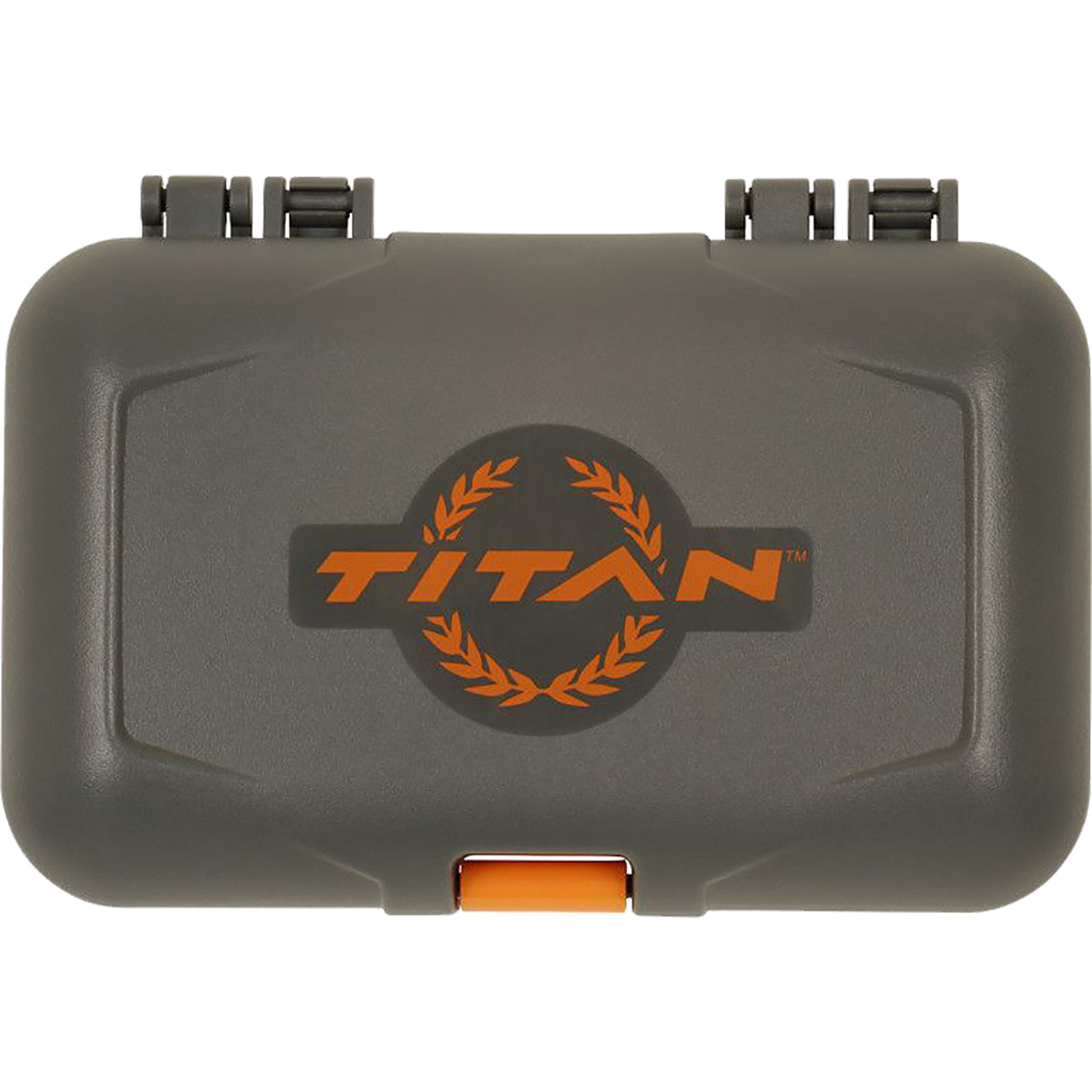 Titan Broadhead Caddy Grey and Orange