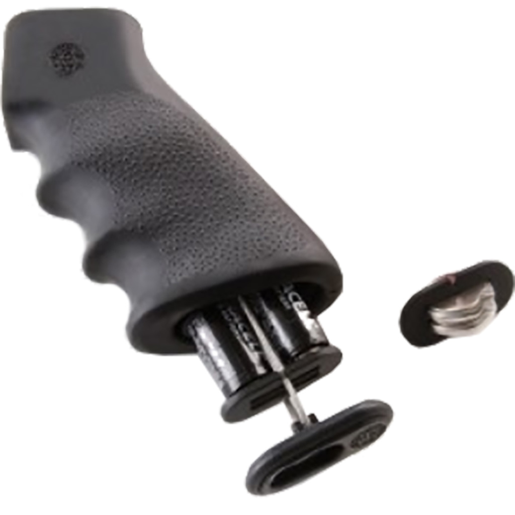 Hogue AR-15 Rubber Grip with Storage Kit Black