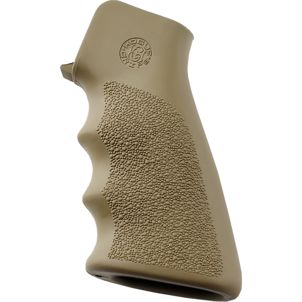 Hogue AR-15 Rubber Grip FDE w/ Finger Grooves