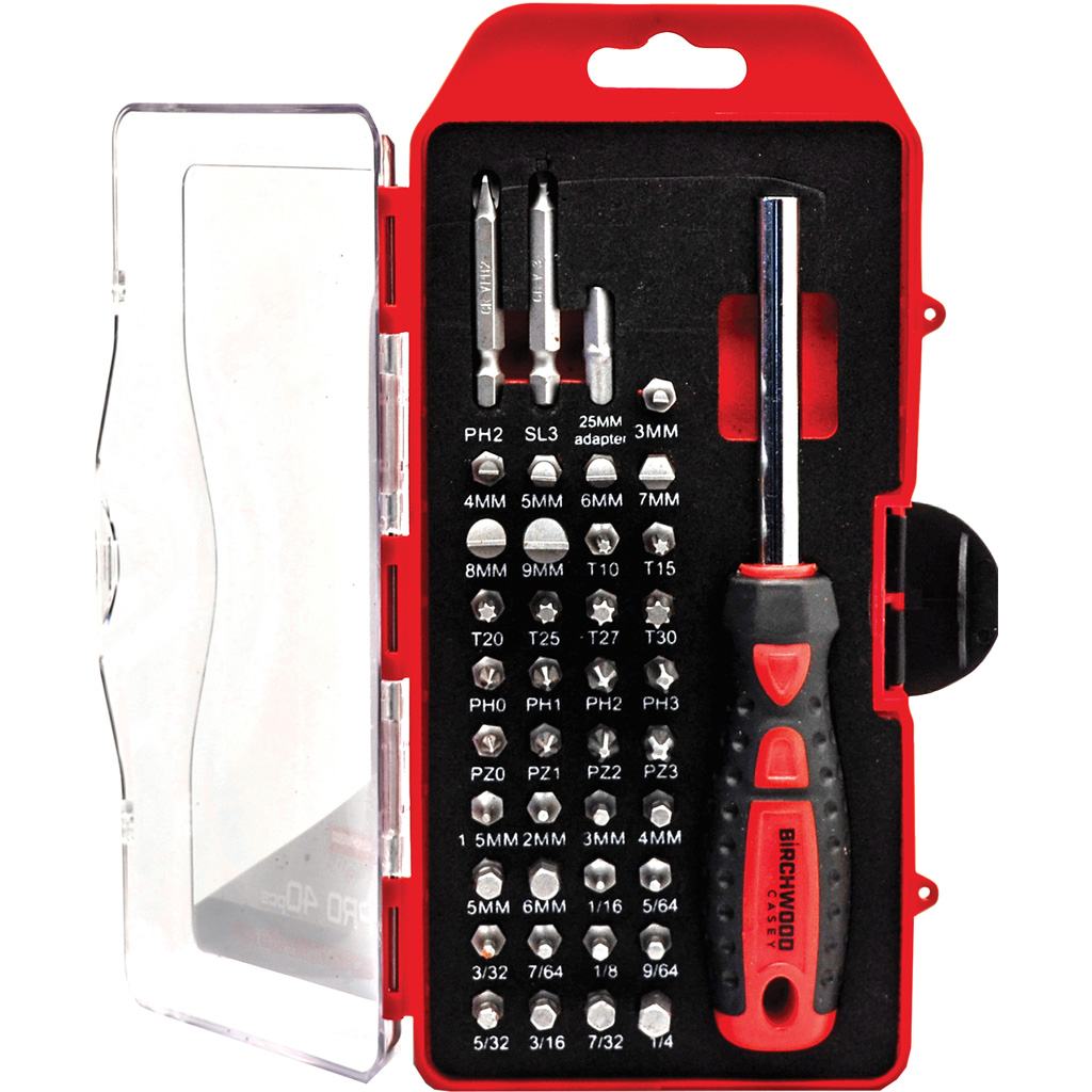 Birchwood Casey Pro Screwdriver Kit 40 pc.