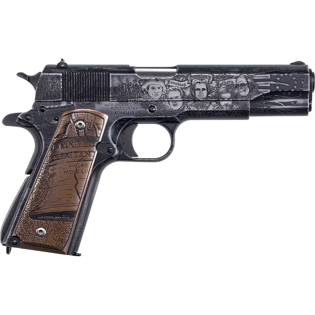 Auto-Ordnance Revolution 1911 45 ACP 5 in. Carbon Steel 7 rd.