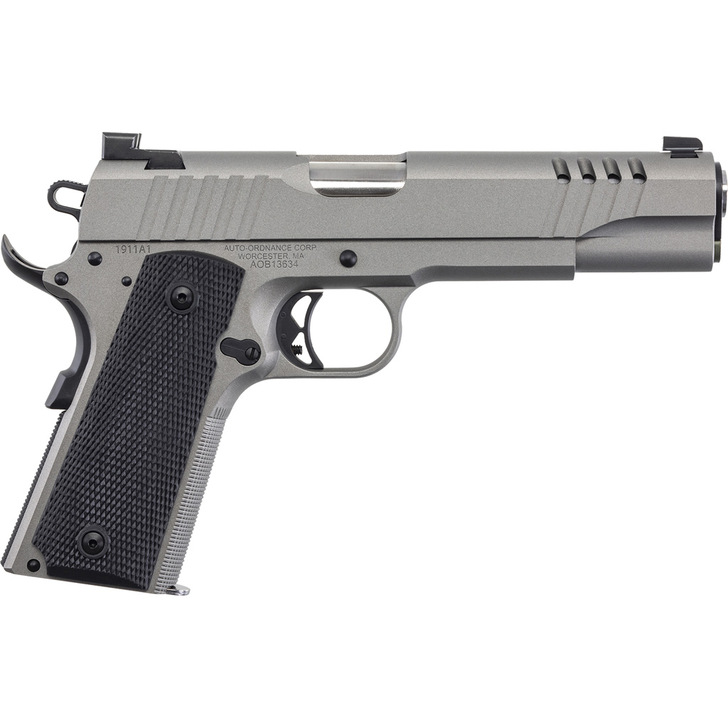 Auto-Ordnance 1911 45 ACP 5 in. Stainless Cerakote 7 rd. Night Sights