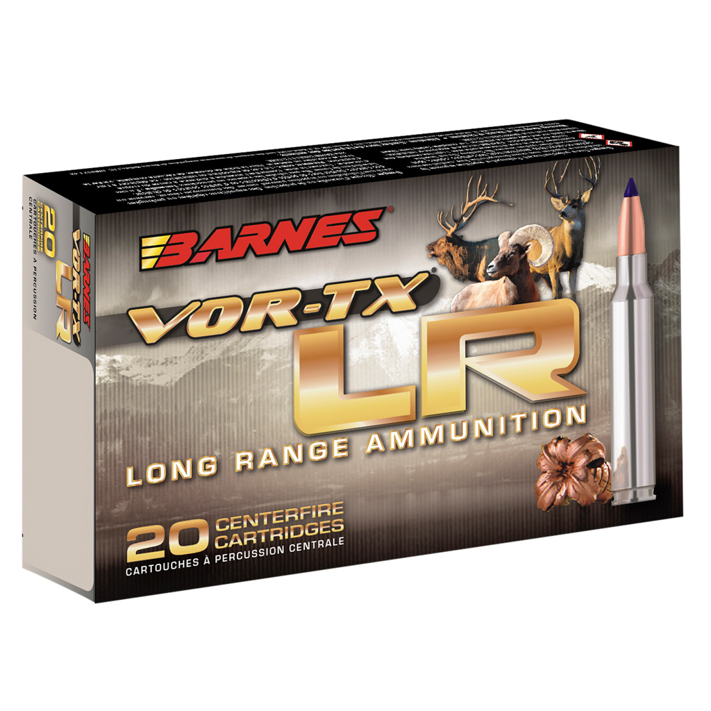 Barnes VOR-TX Long Range Rifle Ammo 6mm Creedmoor 95 gr. LRX Boat Tail 20 rd.