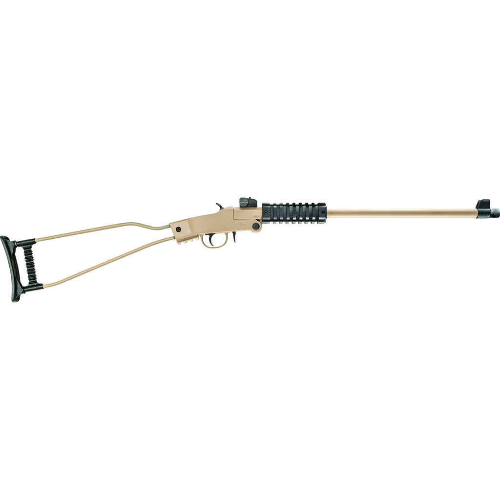 Chiappa Little Badger Rifle 22 LR. 16.5 in. Desert Sand Cerakote