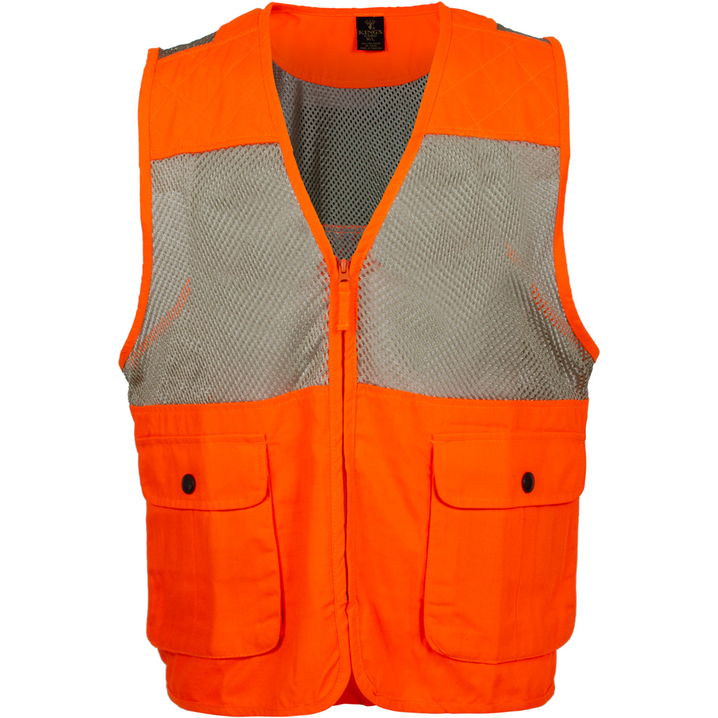 Kings Upland Vest Blaze/Khaki Medium/Large